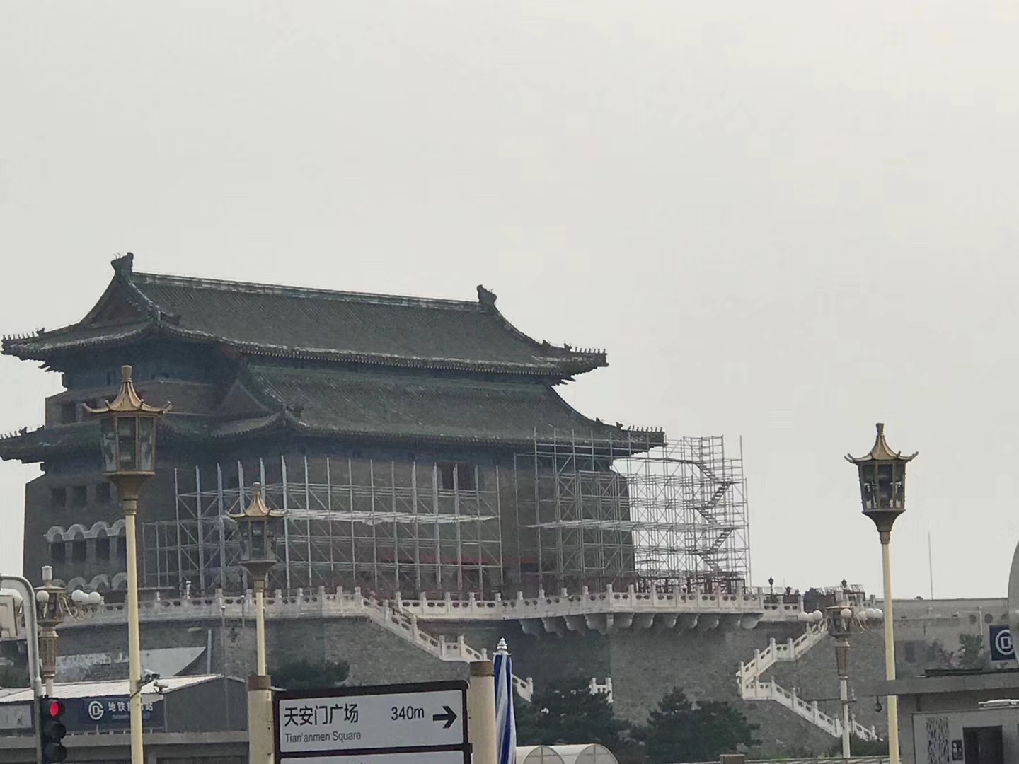 盤扣式腳手架比傳統腳手架施工周期短，效果更好！(圖1)